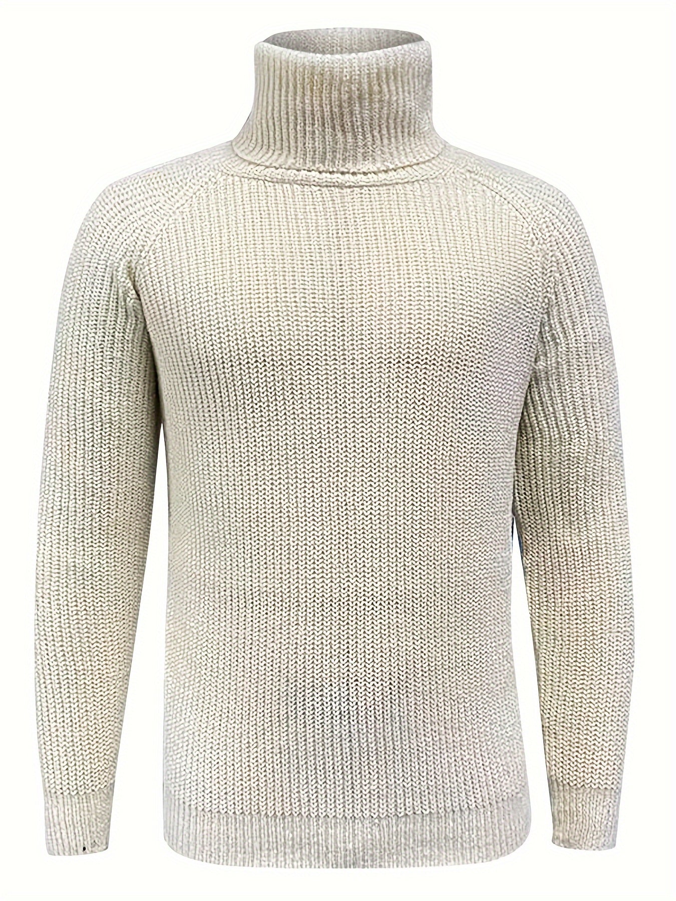 Norvex – Suéter de cuello alto para hombre
