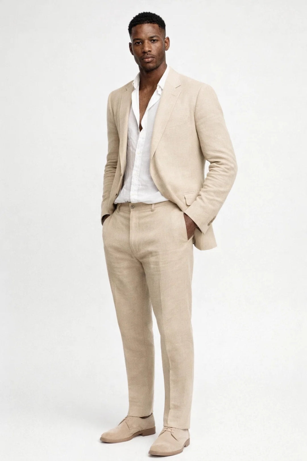 Lumeiro - Mens Regular Fit Two Piece Set