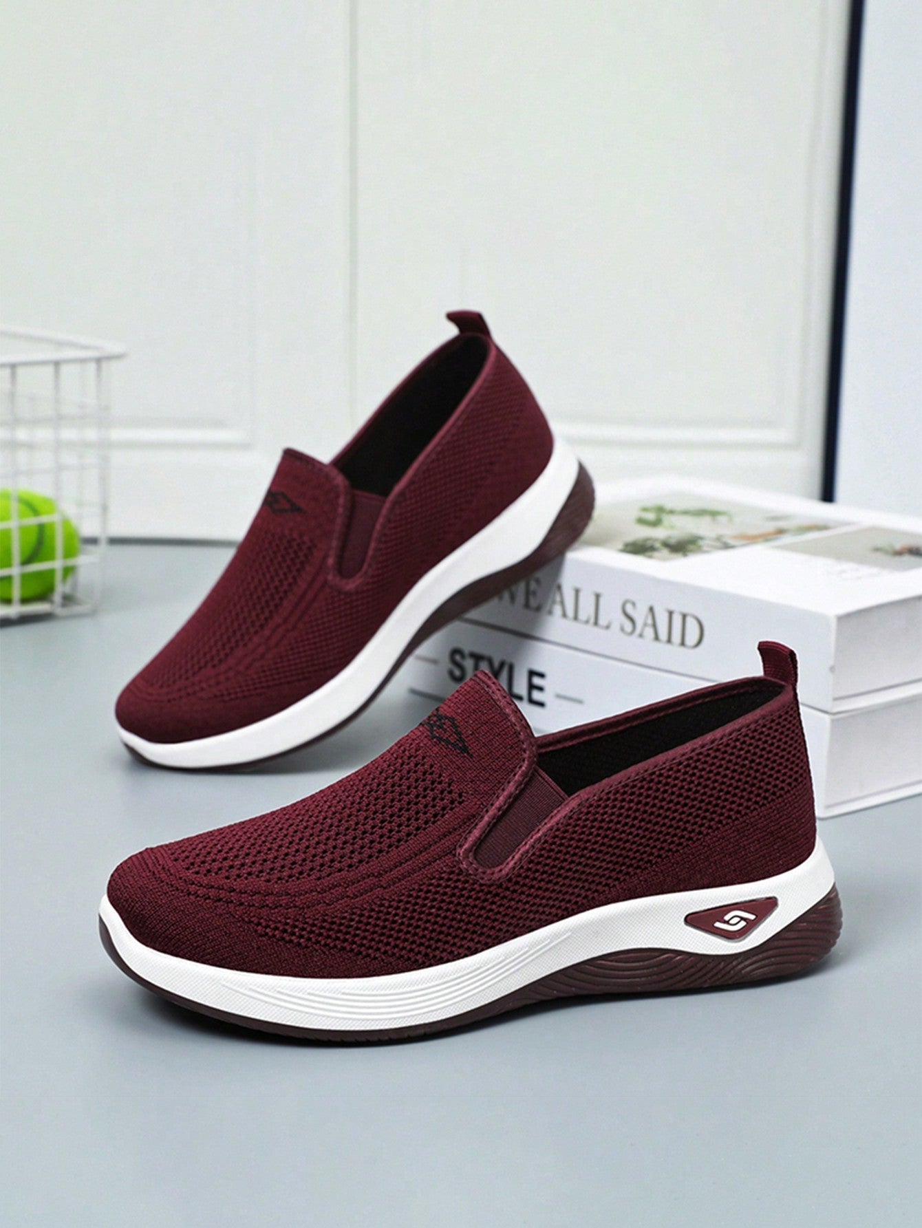 Women Lightweight Orthopedic Slip-On Sneakers - Image 14