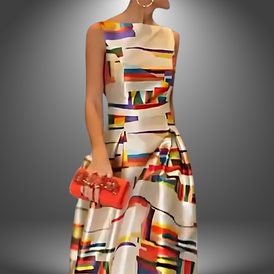 Celmira - Printed Maxi Dress