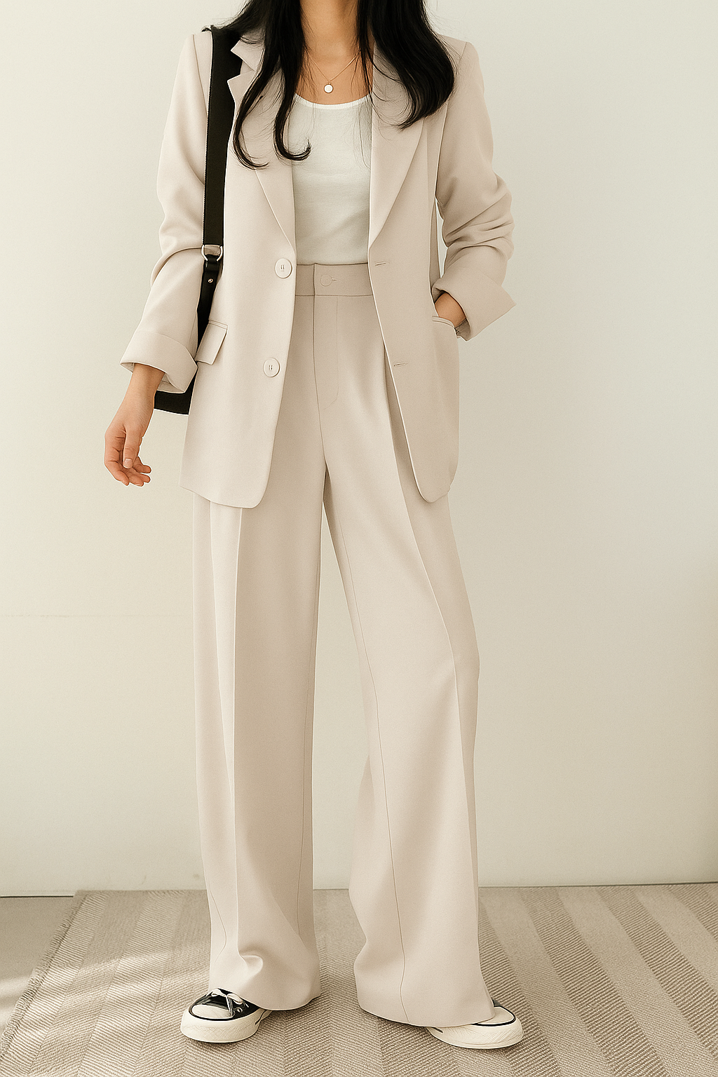 Seliah - Two Piece Women Suit Blazer And Trousers