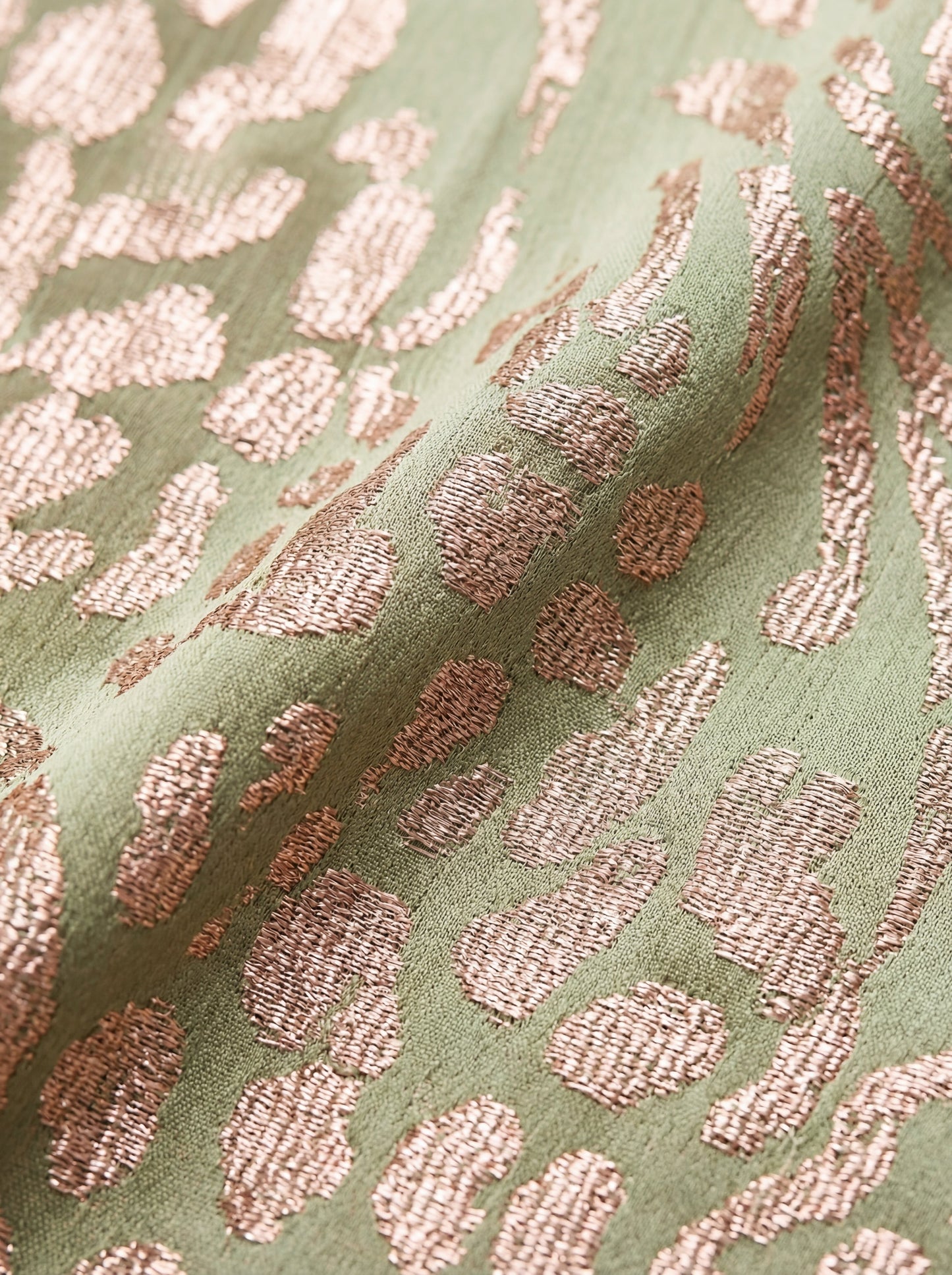 Kristina - Elegant midi-kjole med print og taljebånd