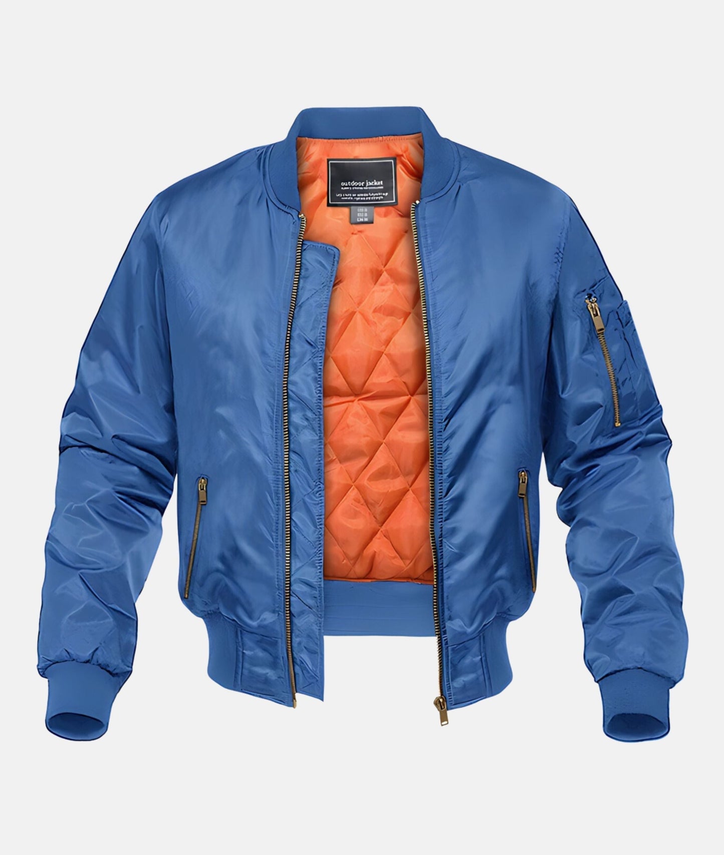 Rhydian - Mens Classic Bomber Jacket