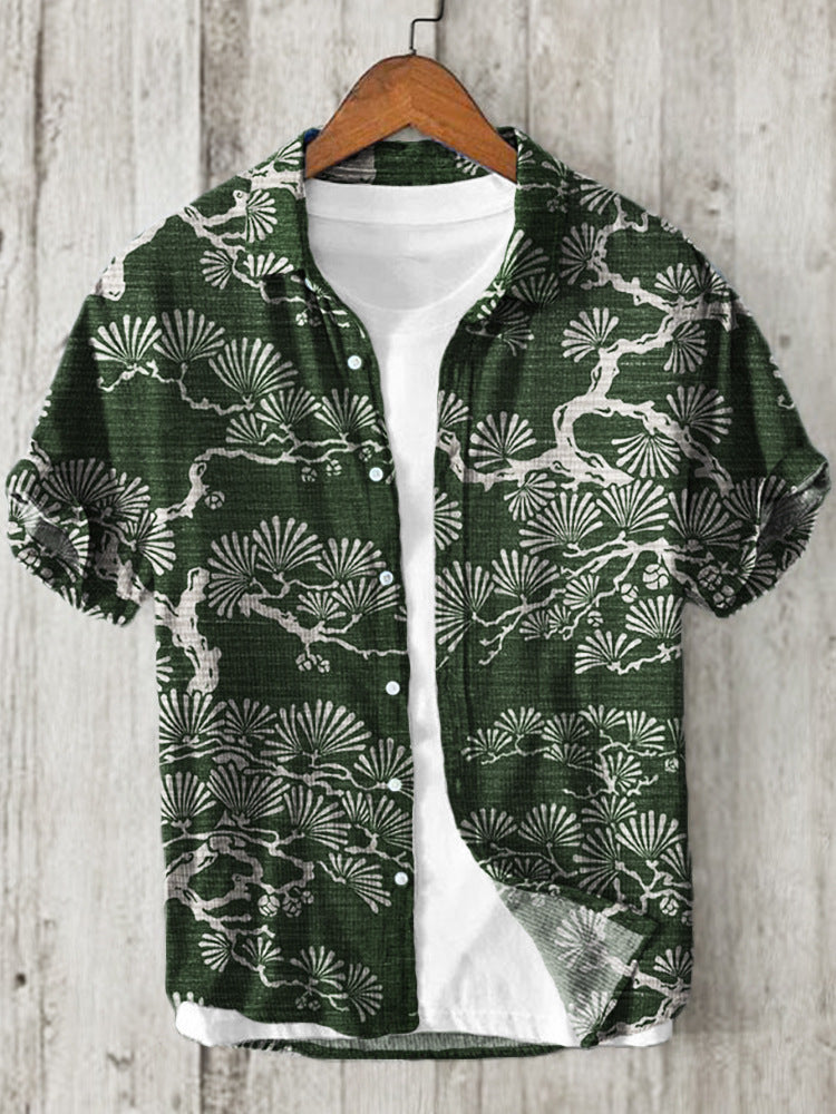 Caelior - Chemise en mélange de lin japonais
