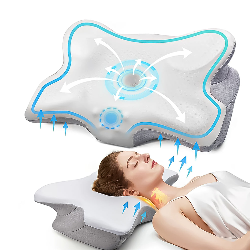 Ergonomic Memory Foam Cervical Pillow Neck Back Pain Relief - Image 6