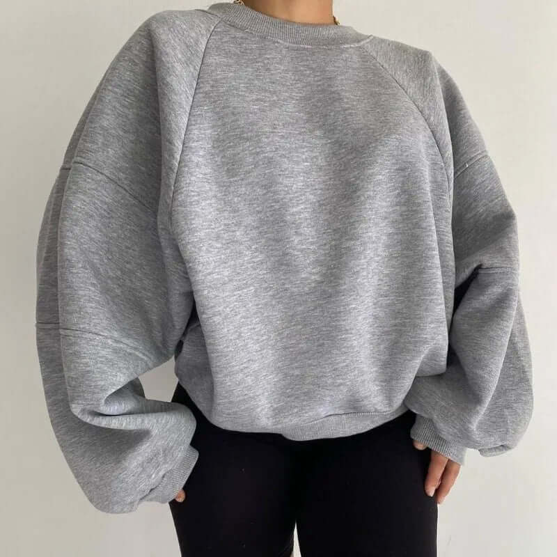 Elariah - Bomuldsblanding Løs Pasform Kvindesweater