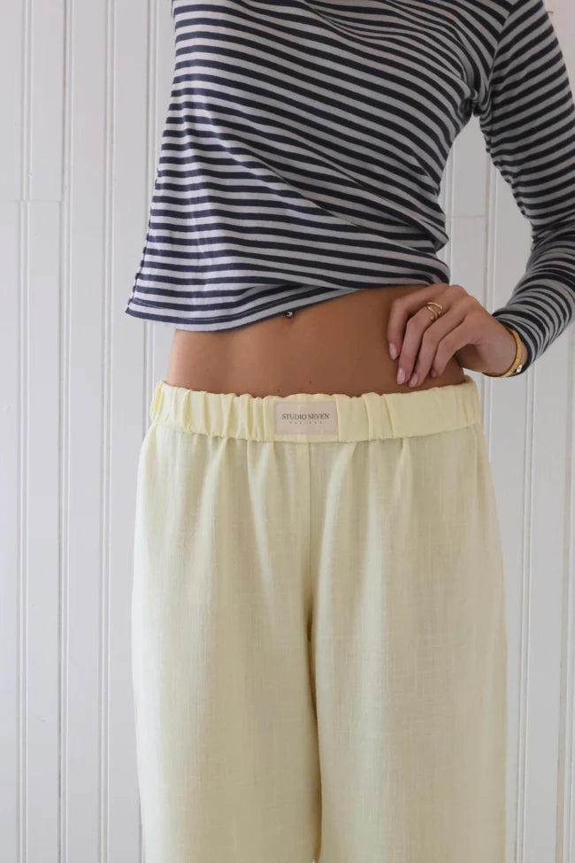 Marina – Pantalon de détente femme en coton coupe confortable