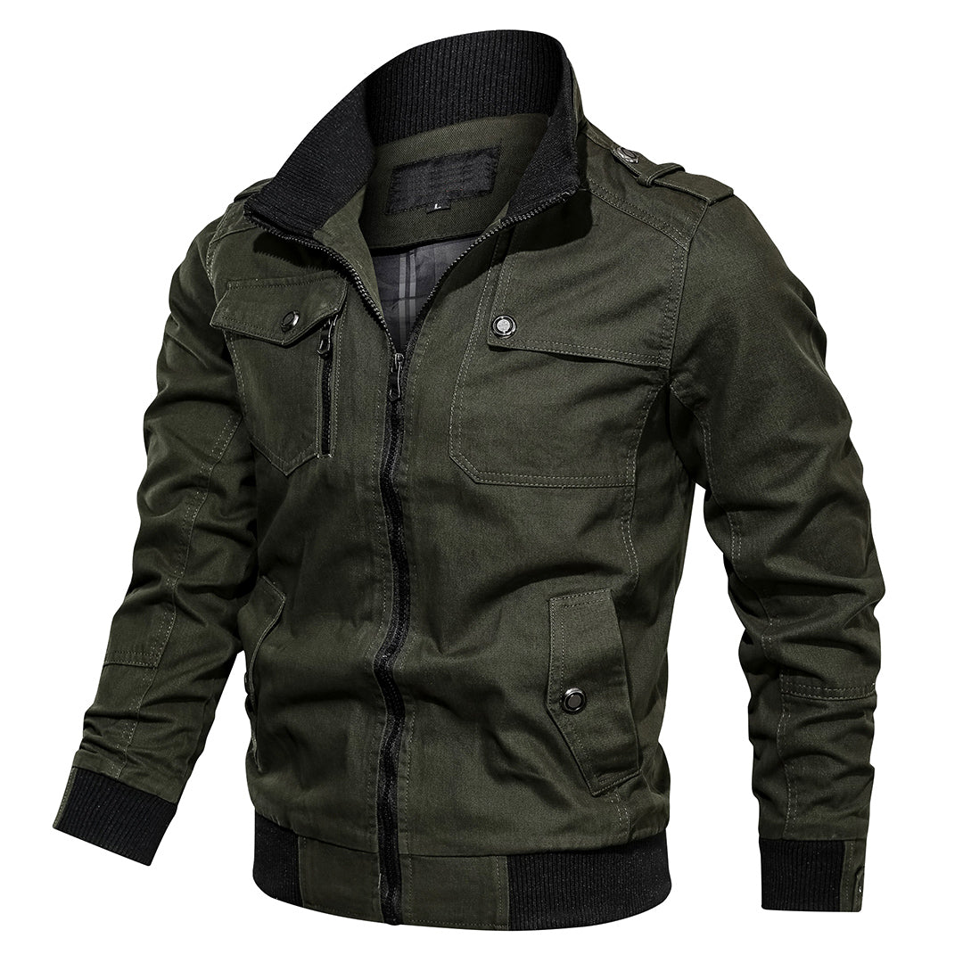 Henar – Ανδρικό Casual Μπουφάν Bomber με Φερμουάρ
