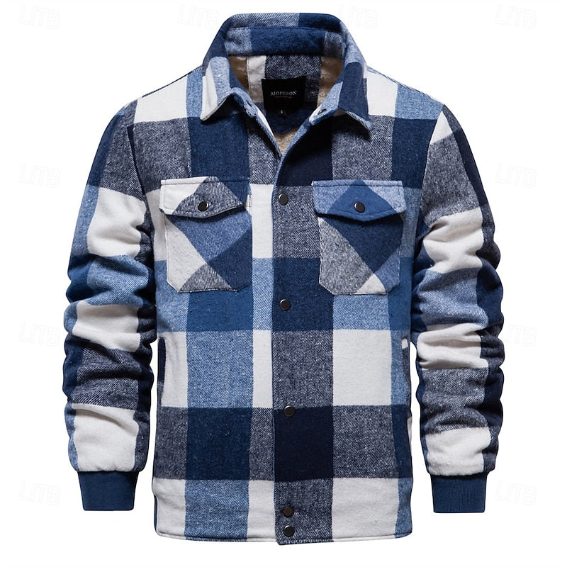 Prescott | Rugged Check Shirt Jacket - Image 9