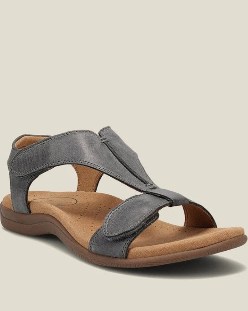Lisa - Sandalias de verano para mujer con tiras transparentes