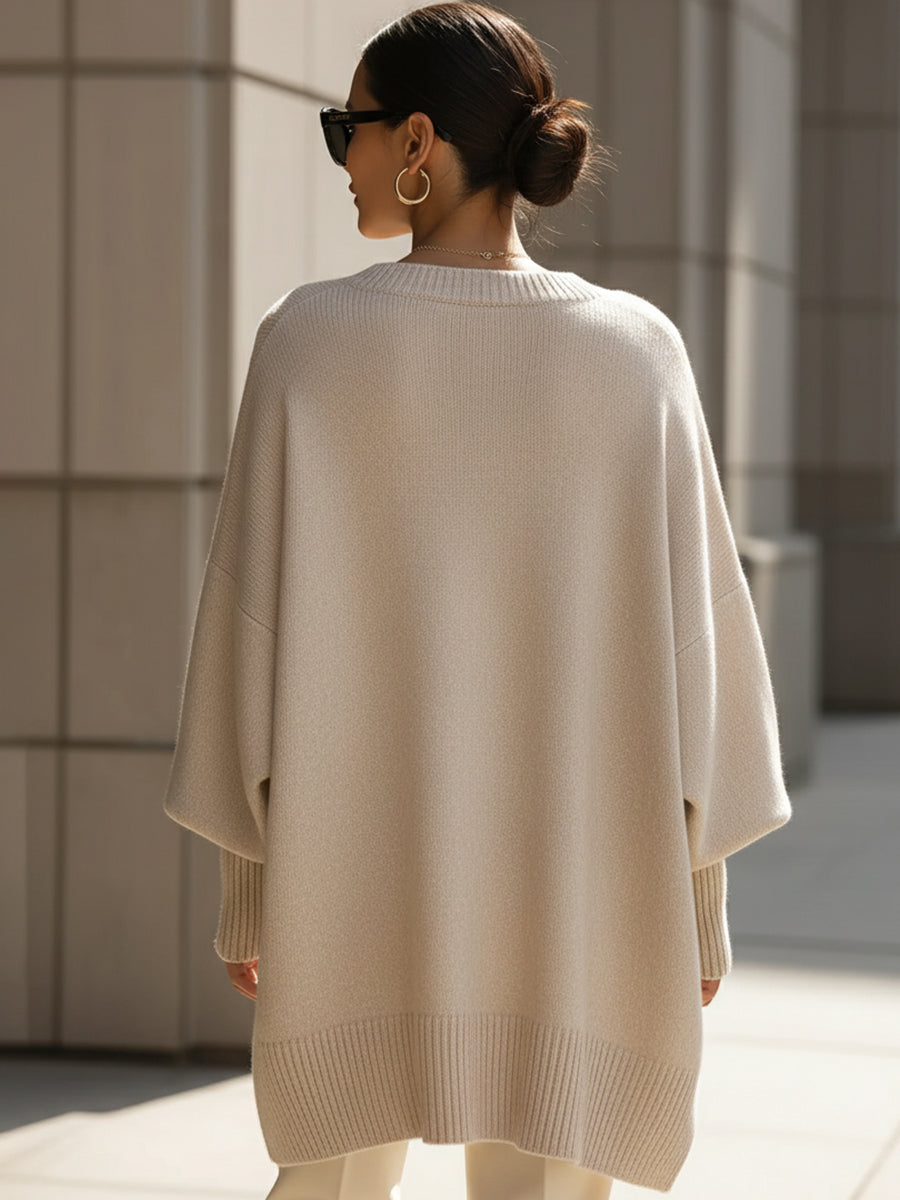 Rica – Női Bő Fazonú Elegáns Pulóver