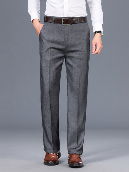 Men Tailored Straight Leg Dress Pants - Image 3