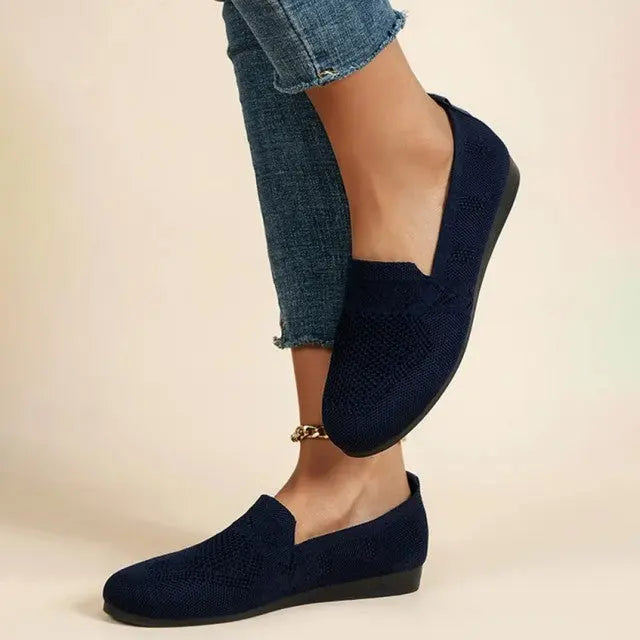 Slip-On Loafer Shoes For Women Azzoria
