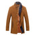 Manteau matelassé en mélange de laine avec col pour homme