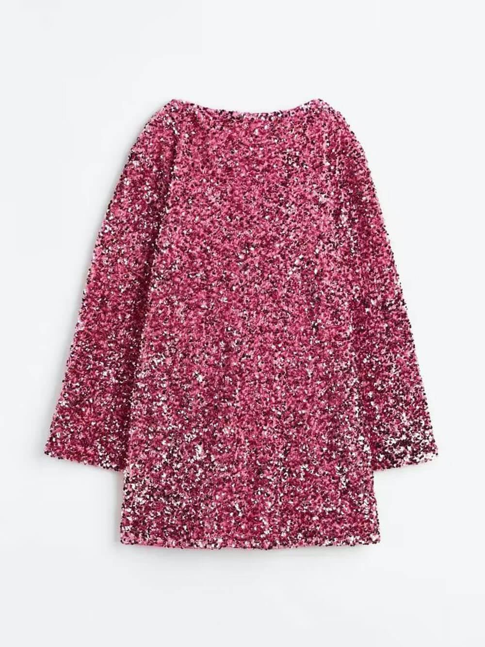 Women Boucle Long Sleeve Mini Dress - Image 13