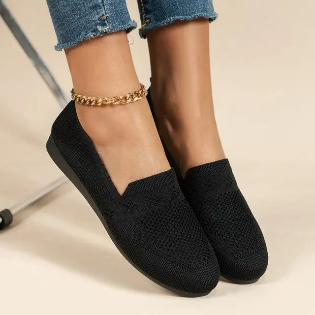Slip-On Loafer Shoes For Women Azzoria