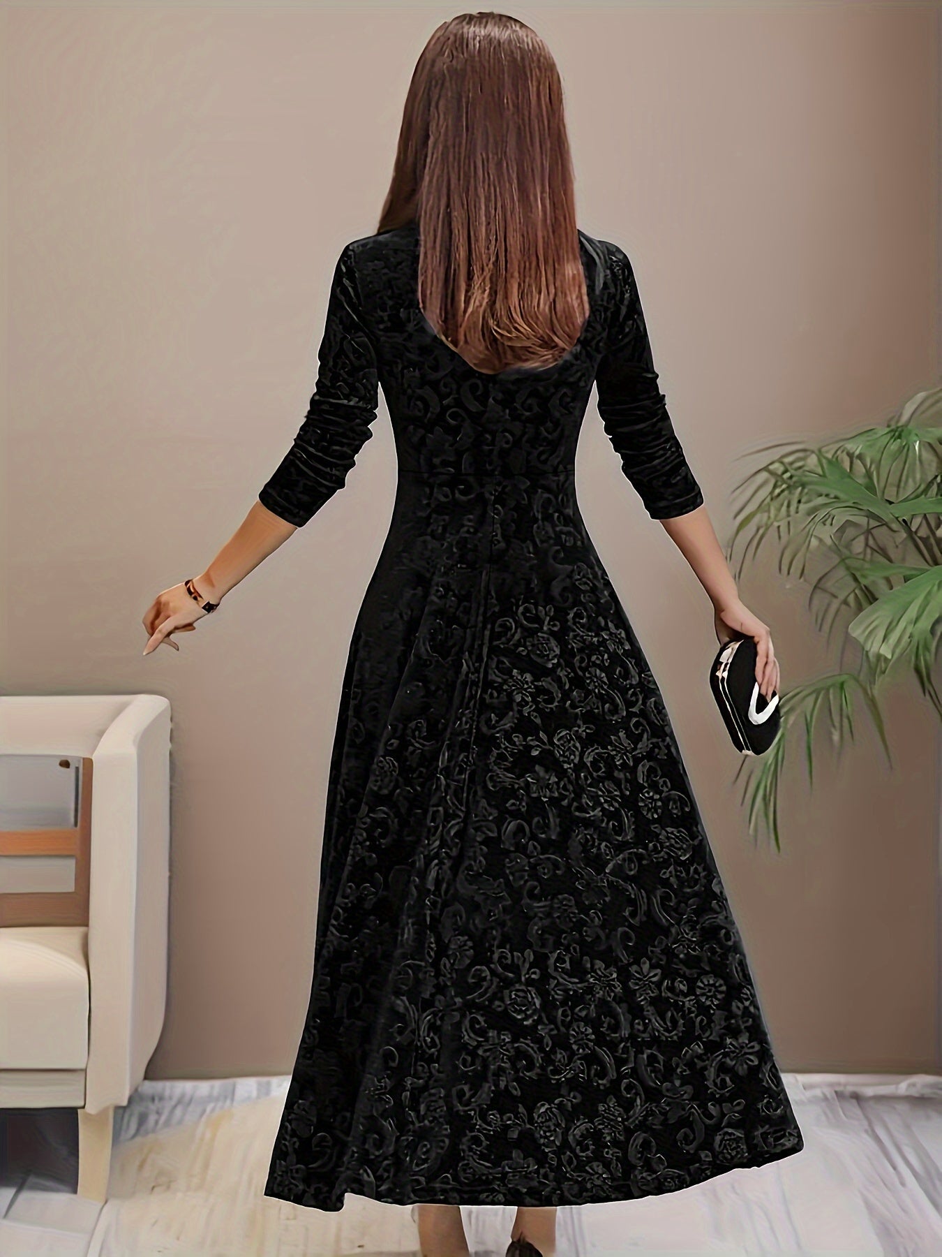 Bethara – Women’s Floral Midi Dress