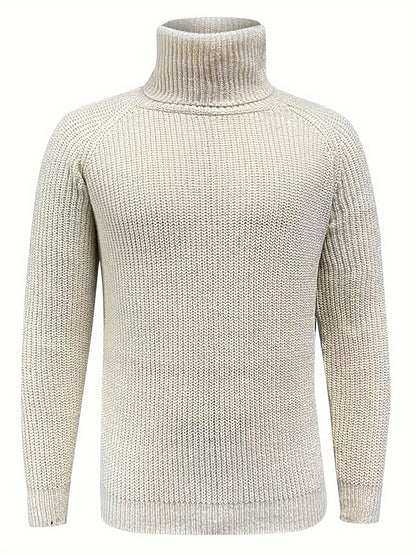 Norvex – Suéter de cuello alto para hombre