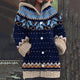 Sorya – Women’s Knit Hoodie with Ethnic Pattern