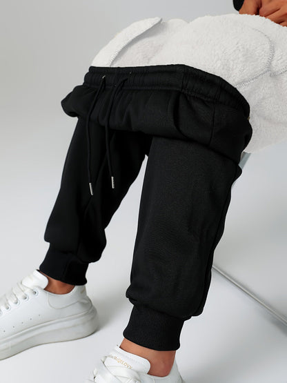 Women's Fleece Lined Cuffed Joggers - Image 9