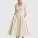Celyn – Rochie midi plisată
