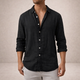 Luméro - Mens Linen Relaxed Shirt