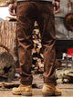 Cedarion - Pantalon cargo utilitaire pour homme, coupe droite