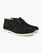 Caelim - Mocasín slip-on de ante para hombre, corte medio