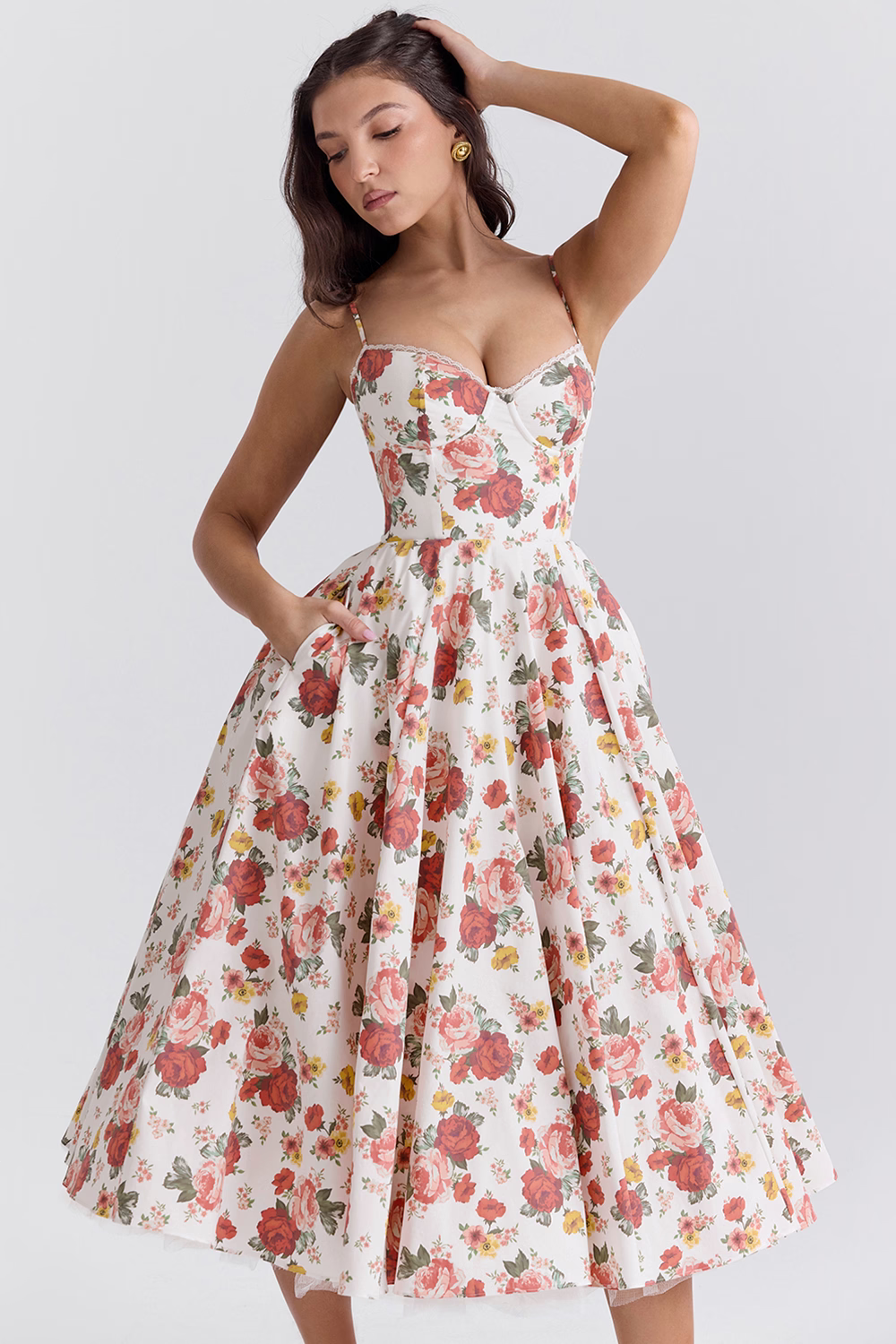 Mayvie - Robe longue élégante