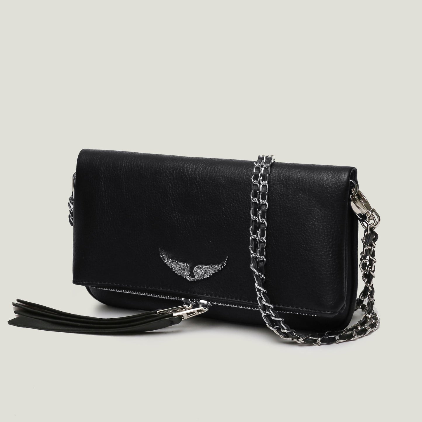 Valerune - Wing Emblem Crossbody Taske