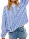 Judelle – Pull rayé élégant pour femme