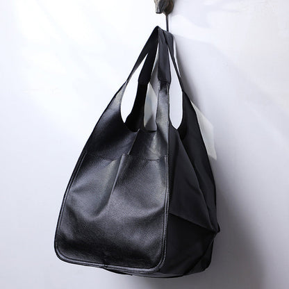 Marcella - Oversized Vintage Leather Shoulder Bag