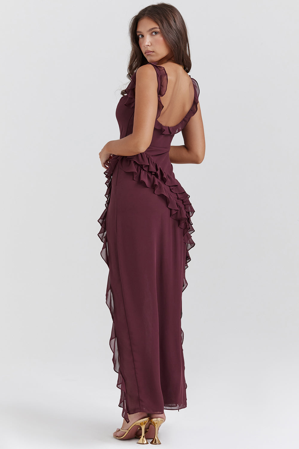 Ruffa - Ruffle Maxikjole