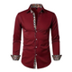 Paolo - Chemise Homme Ajustée à Motif Paisley Tissu Premium