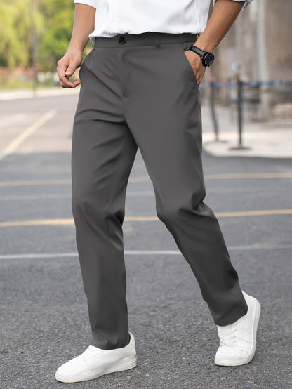 Men's Tailored Straight Leg Dress Pants - Image 6