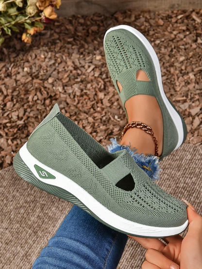 Women Lightweight Orthopedic Slip-On Sneakers