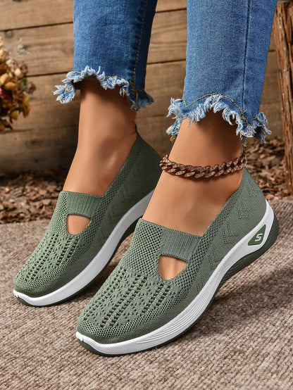 Women Lightweight Orthopedic Slip-On Sneakers - Image 5