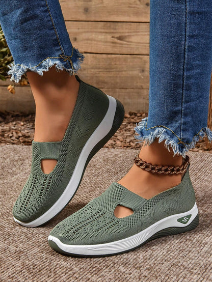 Women Lightweight Orthopedic Slip-On Sneakers - Image 4
