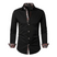 Paolo - Chemise Homme Ajustée à Motif Paisley Tissu Premium