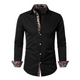 Paolo - Chemise Homme Ajustée à Motif Paisley Tissu Premium