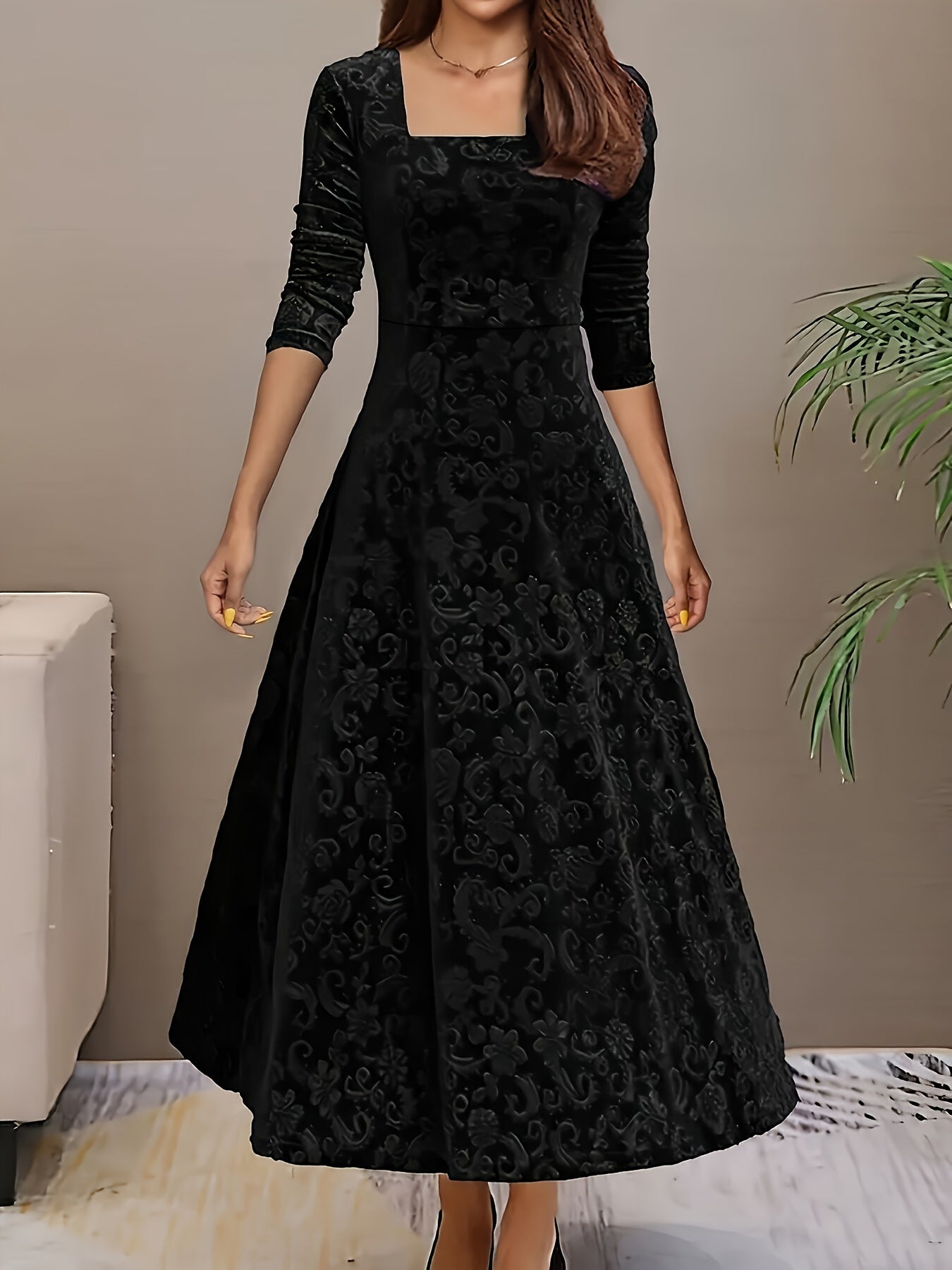 Bethara – Women’s Floral Midi Dress
