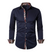 Paolo - Chemise Homme Ajustée à Motif Paisley Tissu Premium