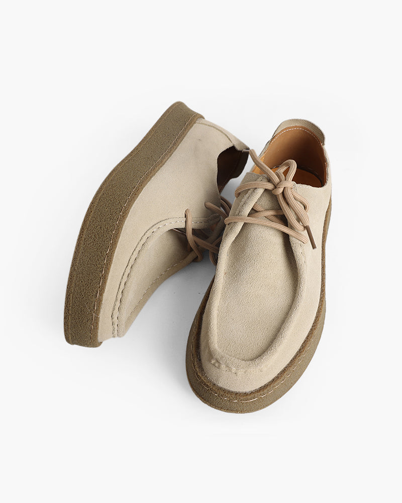 Brennor - Mens Suede Moccasin With Crepe Sole