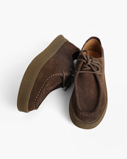Brennor - Mens Suede Moccasin With Crepe Sole