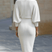 Ceraphine – Draped Midi Dress