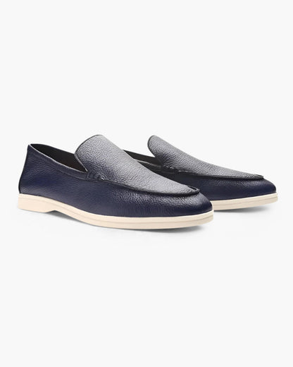 Valerion - Herre Vintage Ko Læder Loafer