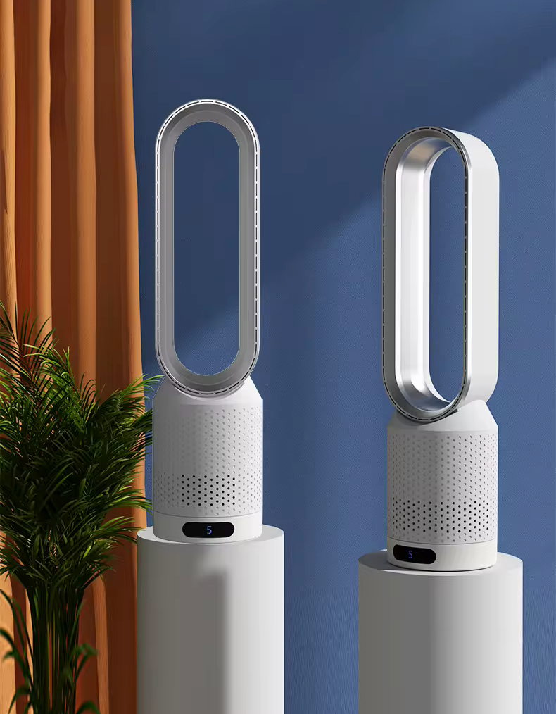 3-in-1 Portable Air Cooler Purifier UV Ionizer - Image 4