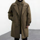 Jorvik – Longue Trench-coat polyvalent à capuche pour homme