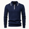 Callen – Herrestrikket Polo med Knapper