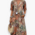 Elarique - Rochie midi florală